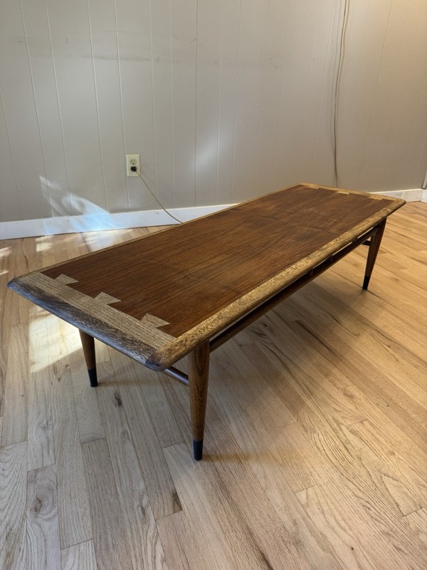 Professionally Refinished Lane Acclaim MCM Mid Century Modern Coffee Table 1960s