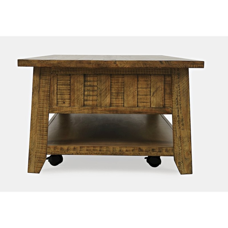 Rustic Farmhouse Solid Wood 50" Coffee Table gallery