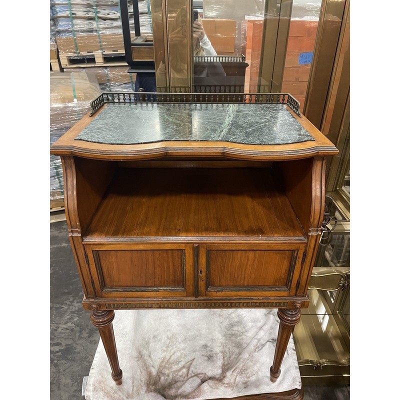 Early 20th Century French Style Side Table Nightstand gallery