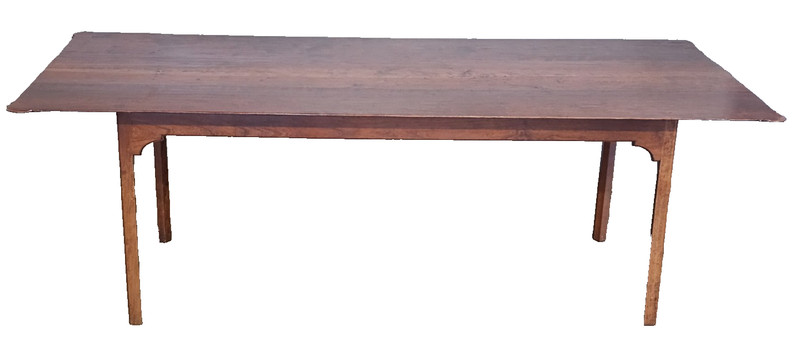 DR DIMES Cherry Large Farmhouse Dining Room Table Benchmade