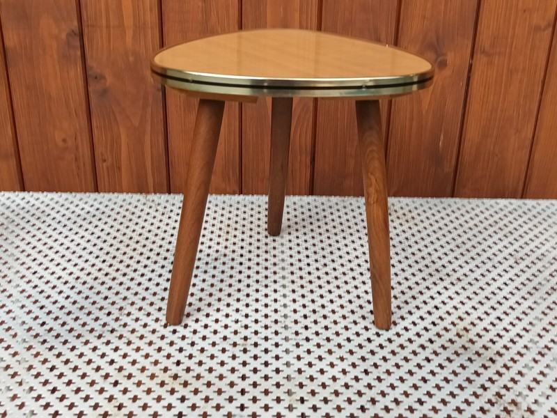 Flower Bench 50s Vintage Flower Table Rockabilly Retro Flower Stand Stool 50s gallery