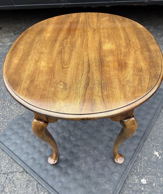 Solid wood Statton Americana 50th Anniversary side table. gallery