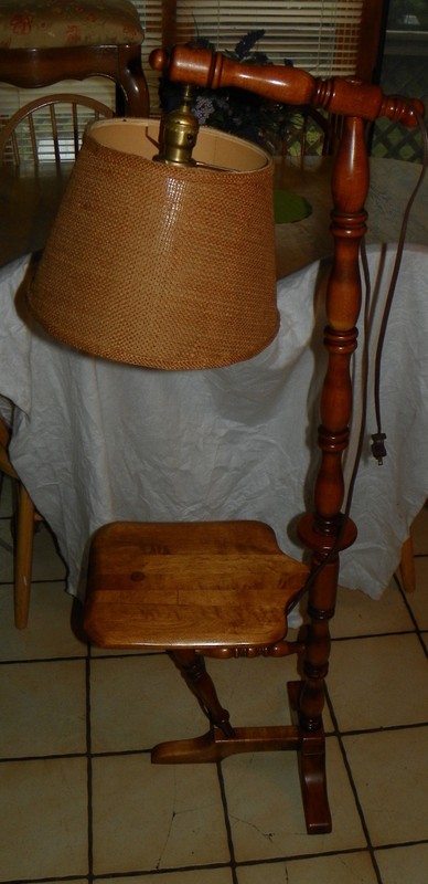 Mid Century Birdseye Maple Lamp Table (RP-T388) gallery