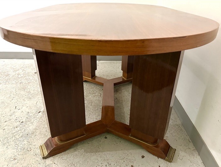 Jules Leleu Table Signed gallery