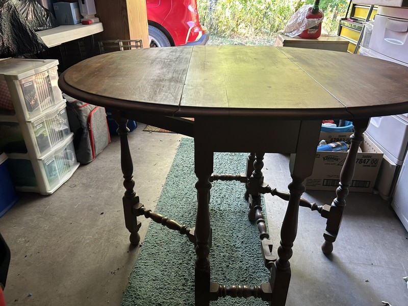 Antique 1800's English Gate-leg Table gallery