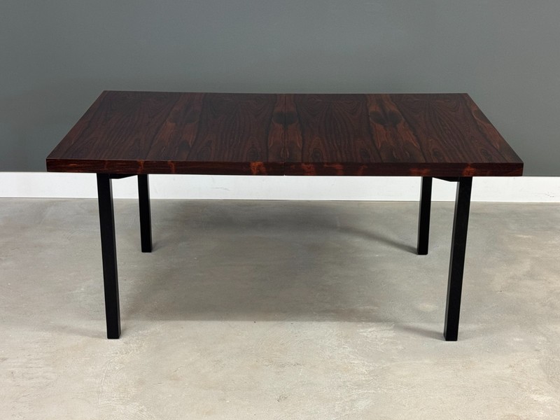 Refinished 104” Rosewood Dining Table by Milo Baughman for Directional gallery