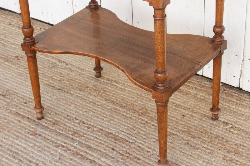 19th Century French Marquetry Table gallery