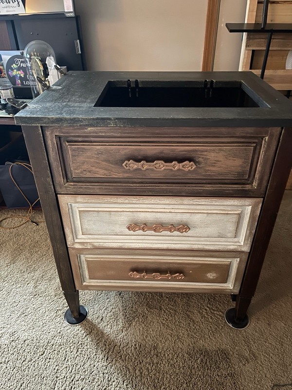 Unique Antique Sewing Table – Custome Painted Cleveland, OH Local Pickup