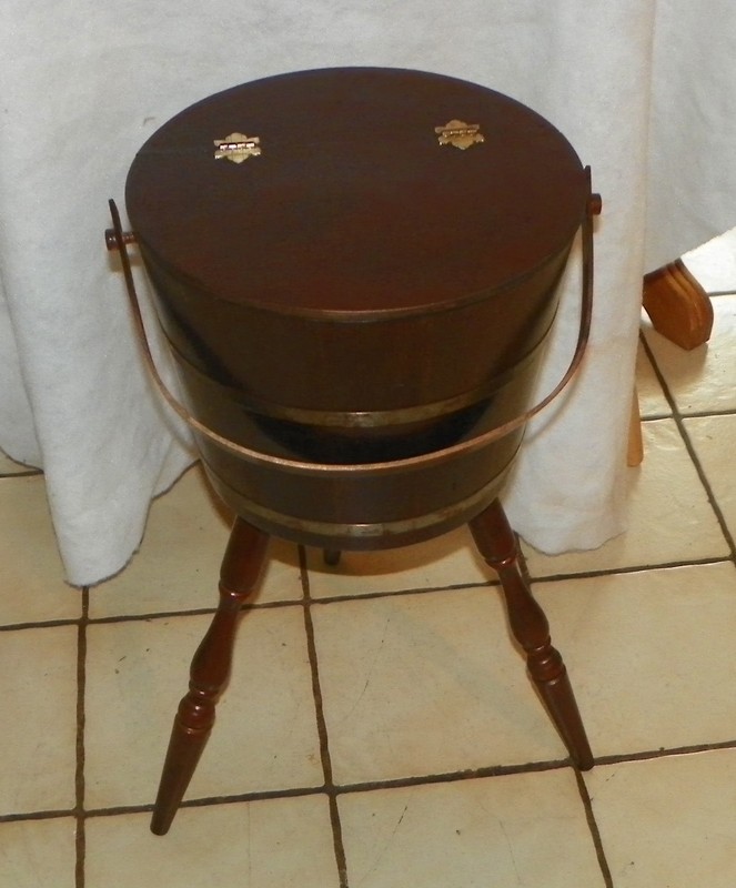 Oak Sewing Basket (HD182)
