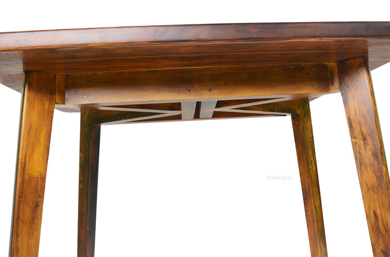 Nautical Dining & Kitchen Table 40" Cedar Wood Chris Craft Deck Style Furniture gallery