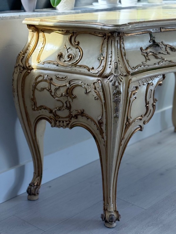 1950s Antique Italian Rococo Console table gallery