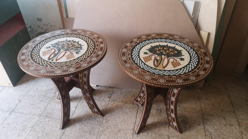 antique wooden tables