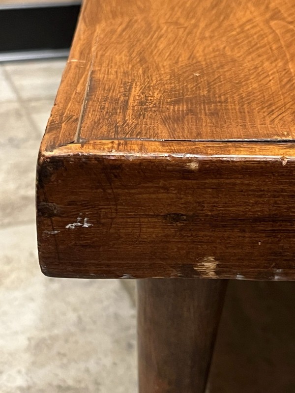 1950s Mid Century Modern Wood Irregular Small Table gallery
