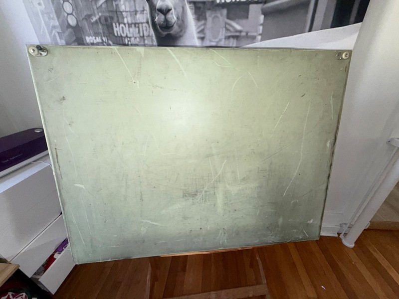 antique vintage wood drafting – Glendale 87 New York Ancobilt – adjustable table