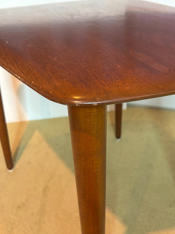 Vintage MCM 50s Side Table Peter Hvidt Orla Mölgaard-Nielsen France Daverkosen gallery