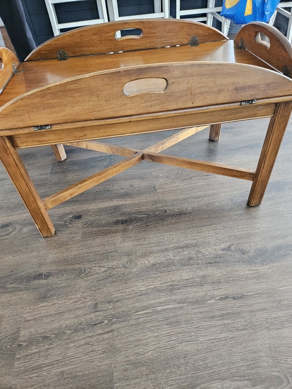 Vintage Ethan Allen Butler’s Table Side Table Coffee Table gallery