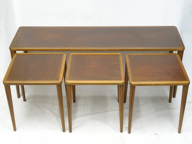 RARE ICONIC John Kandell ATTRIB. SWEDEN NESTING COFFEE / SIDEBOARD TABLE