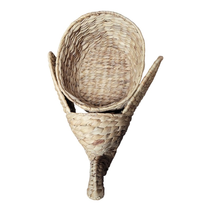 Large Rattan Wicker Elephant Planter for Side Table Plant Stand Holder Basket gallery