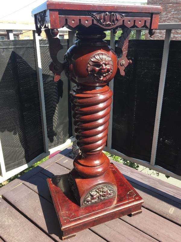Rogers Group "Style" Pedestal Base;John Rogers;Rare;Victorian;1880-1899Statue;#4 gallery
