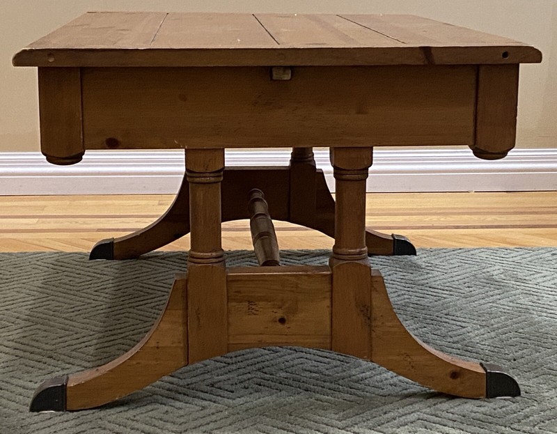 Yorkshire Market by Broyhill Drop Leaf Coffee Table with 2 Drawers - Solid Oak gallery