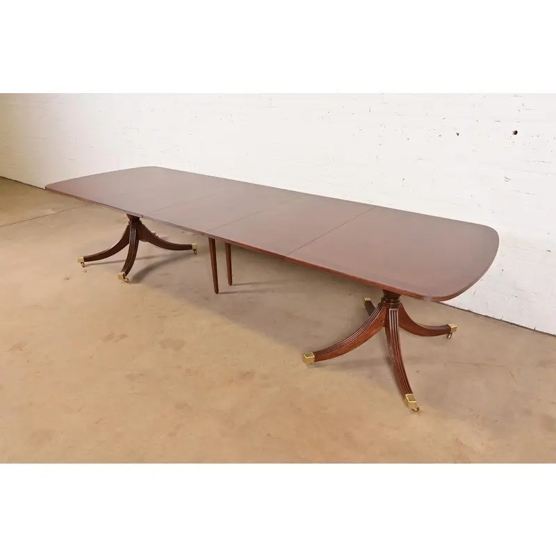 Smith & Watson Georgian Extension Dining Table, Newly Refinished gallery