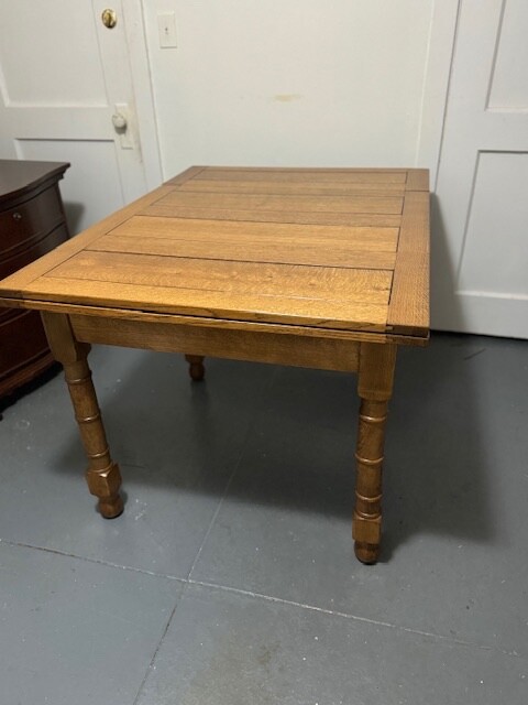 Used Antique English Pub Table. Restored & Refinished