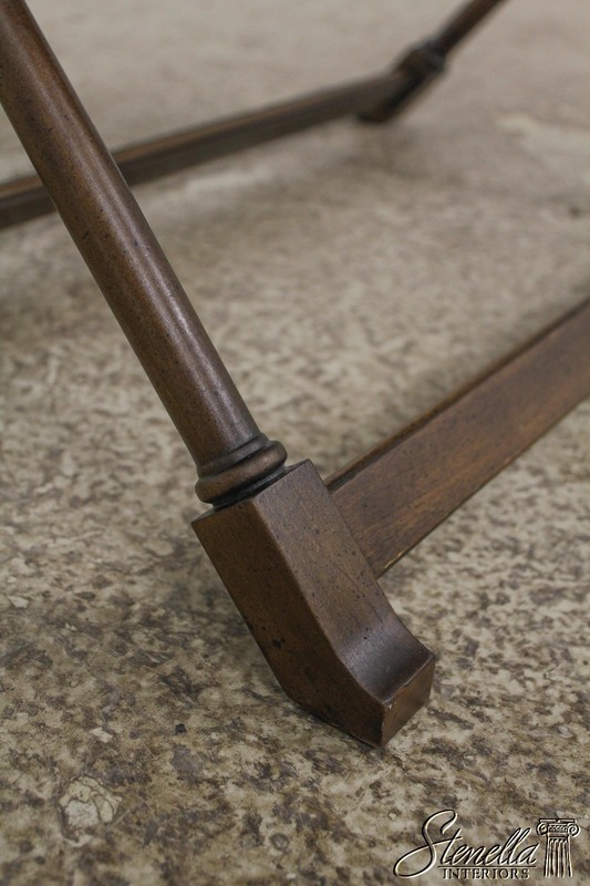 57725: Chinoiserie Toleware Tray Top Folding Coffee Table gallery