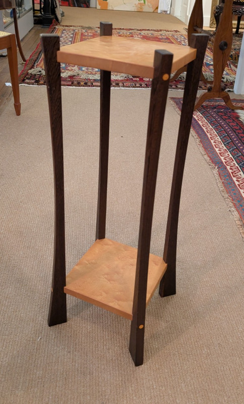 Richard Judd Modern American Craft Stand Table Modernist Wisconsin maker gallery