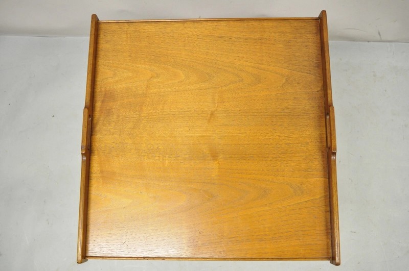 Stewart MacDougall Kipp Stewart Drexel Walnut Folding Campaign Table (B) gallery