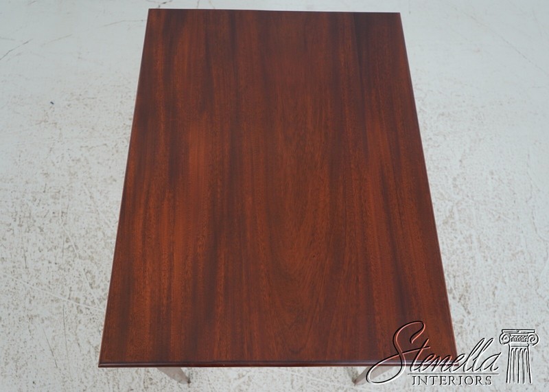 L67139: Bench Made Hand Crafted 1 Drawer Mahogany End Table gallery