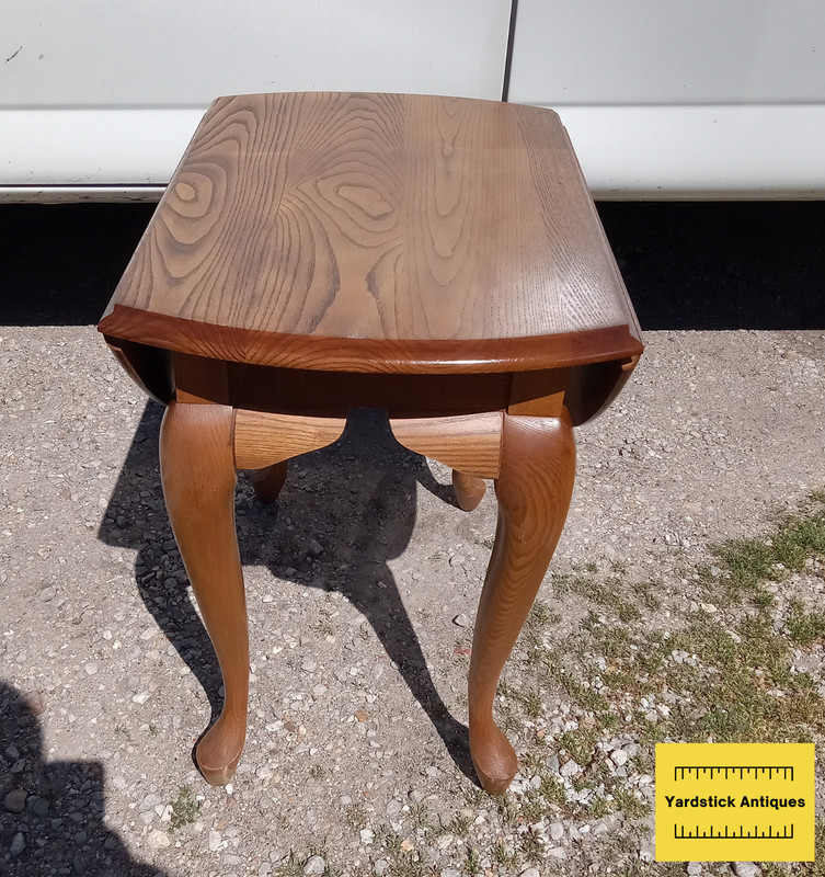 Oak Drop Leaf End Table / Side Table (ET205) gallery