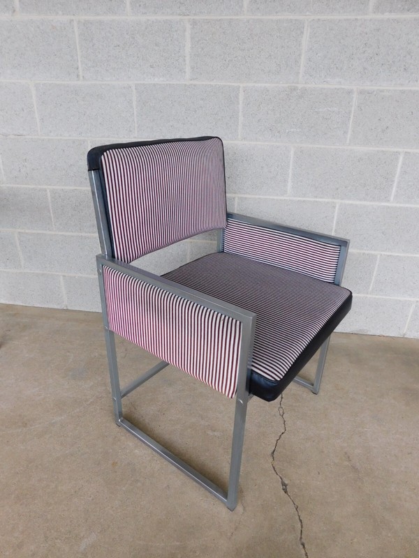 Mid-Century 5 Piece Chrome Table & Chair Set by Roper Corporation gallery