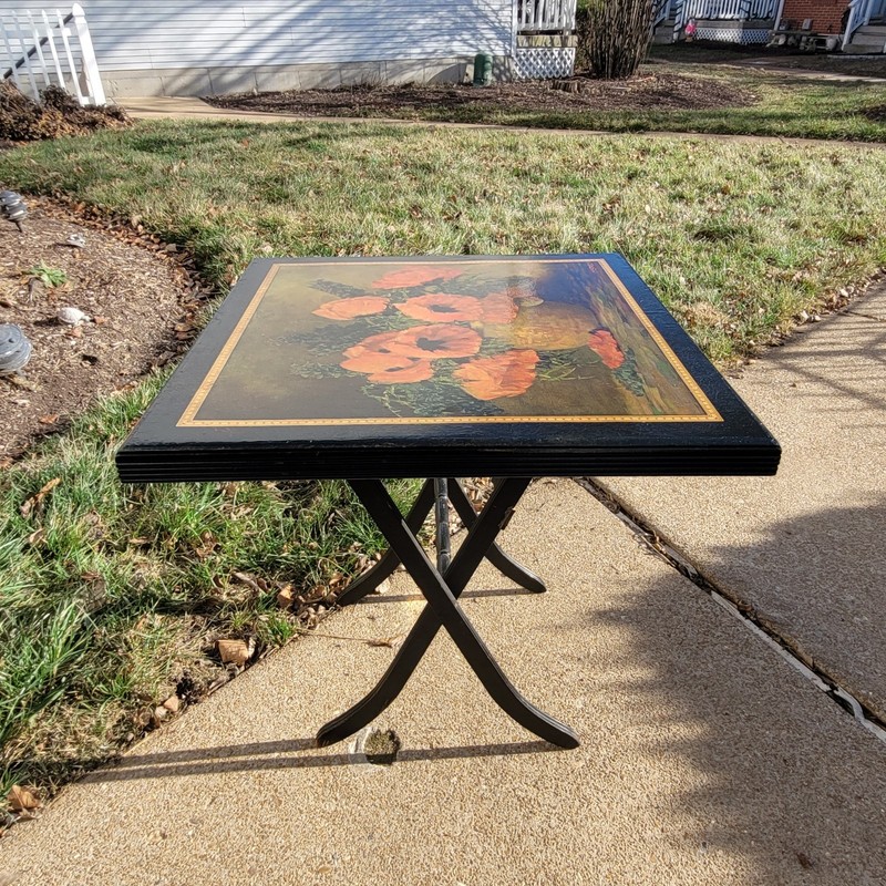 Vintage Bridge Table by Bridge Tables & Novelties, Inc. Lowell, Mass. gallery