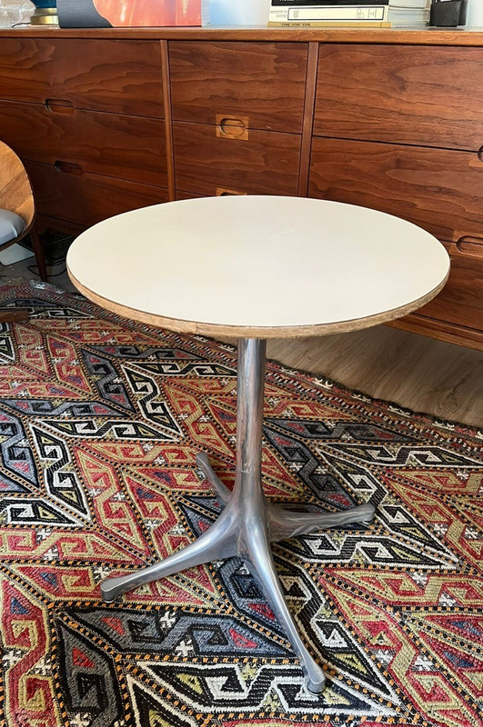 1950s Vintage George Nelson Herman Miller Swag Leg Side Table