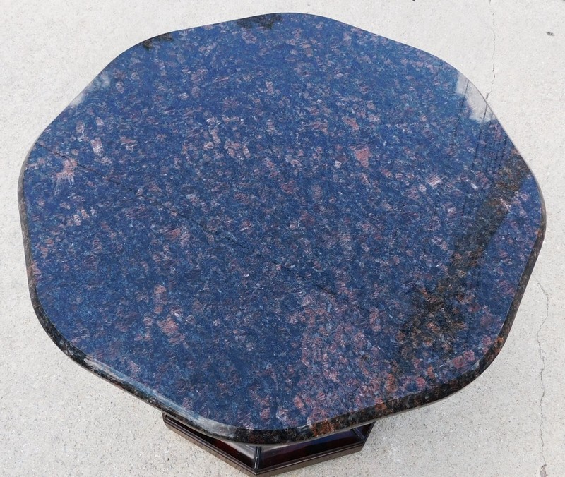 Mahogany Empire Center Table circa 1840 gallery