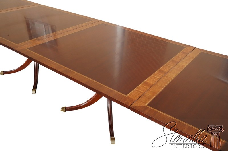 L69002 COUNCILL CRAFTSMEN Monumental Mahogany Dining Conference Table - 24 ft! gallery