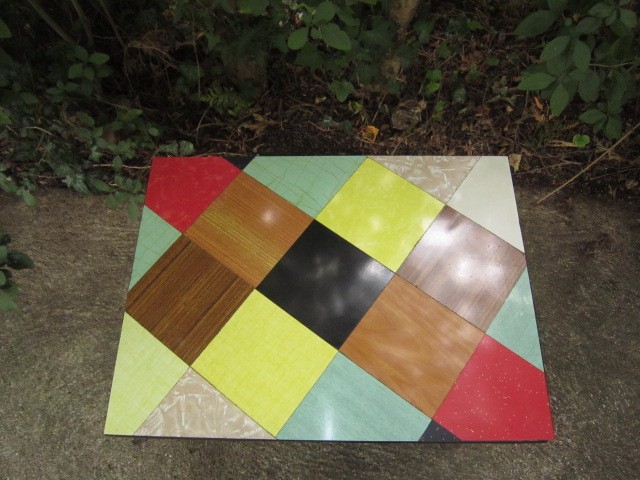 Coffee Table Dapoint 1950s Design Multi Colors + Sublime Coaster. gallery