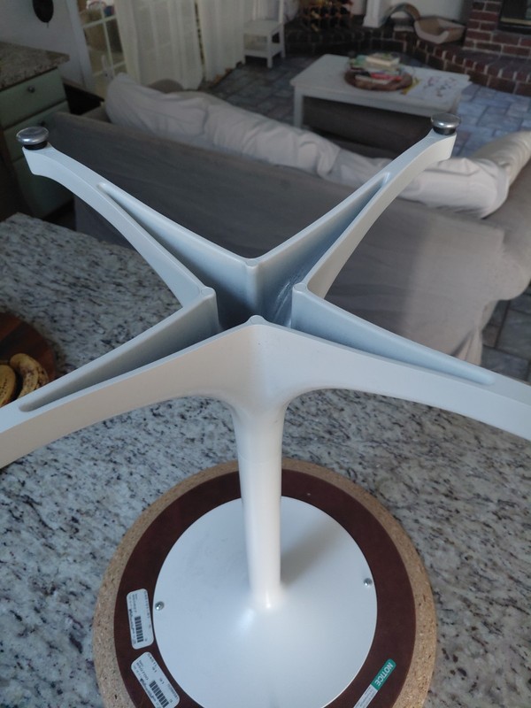 George Nelson for Herman, Miller pedestal table. gallery