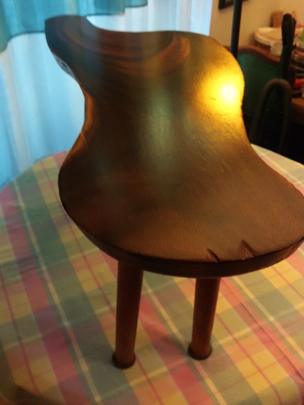 Vintage Mid Century Modern Coffee Table Solid Monkey Pod Wood! 1956 USA