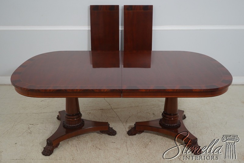 L64846EC: KINDEL Empire Design Mahogany Dining Room Table gallery
