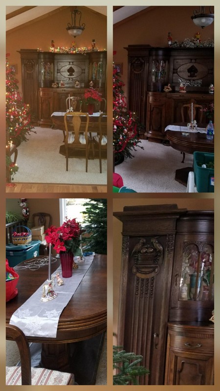 Antique Hutch and Table from 1900’s
