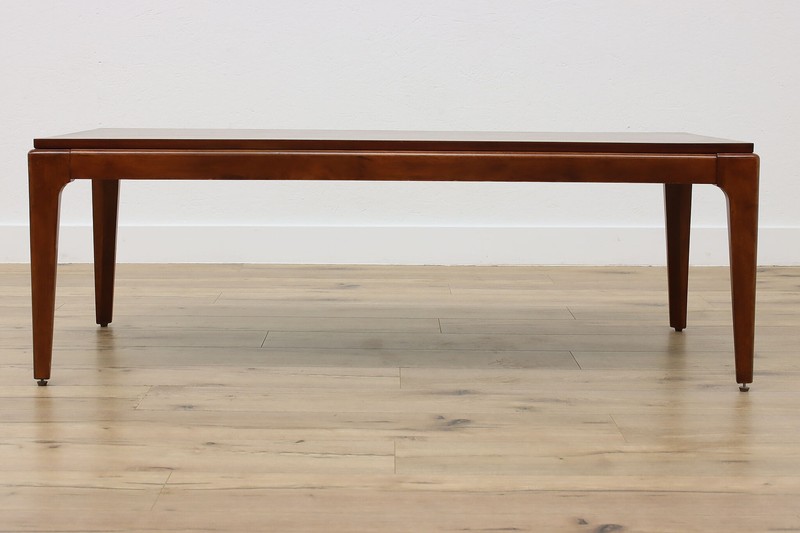 Midcentury Modern Mahogany Coffee Table, Gold & Williams #50330 gallery