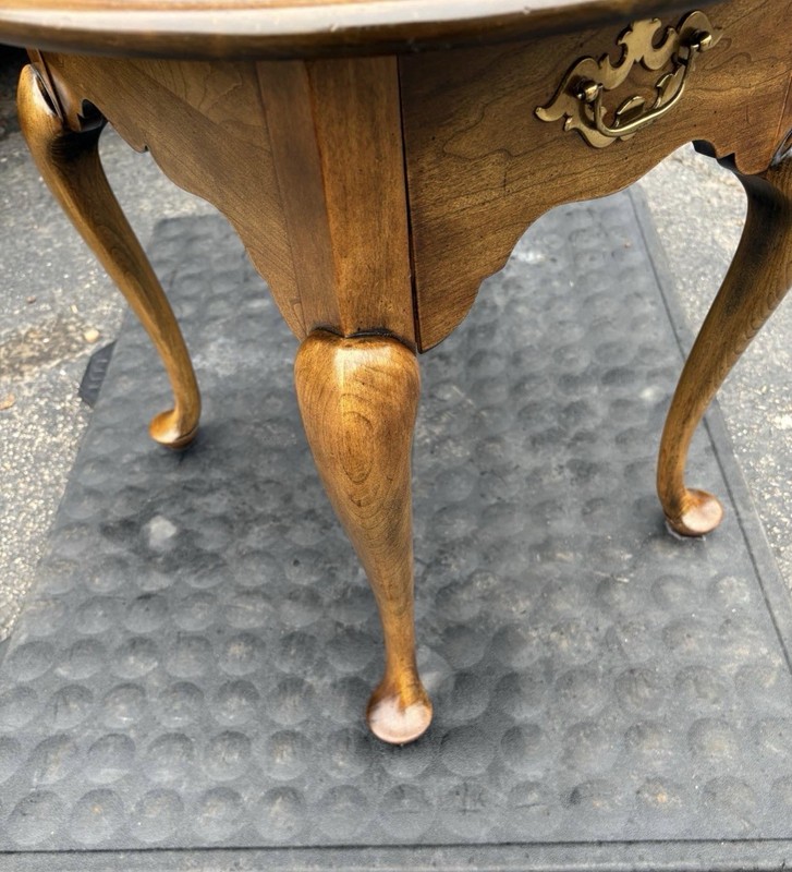 Solid wood Statton Americana 50th Anniversary side table. gallery