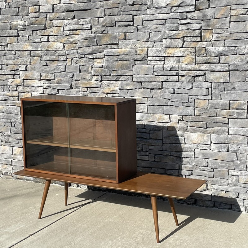 Paul McCobb for Planner Group Mid Century 1546 (60") Bench & 1519 Bookcase gallery