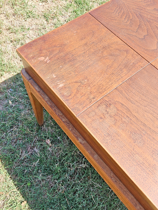 DREXEL 'Casa Del Sol' Walnut Parquetry 'Opening top' End Tables - John Van Koert gallery