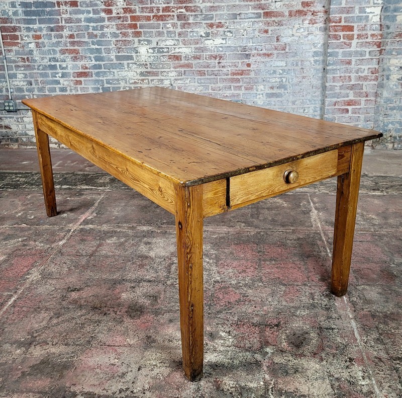 19th century French Farm Dining Table gallery