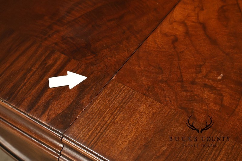 Karges French Louis XV Style Walnut Expandable Dining Table gallery