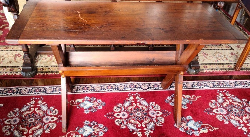Beautiful Antique Early American Table – VGC – GREAT SIZE – Early 19th Century