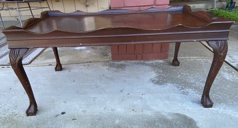 Antique Lexington Chair Co. Queen Anne style Tea Table gallery