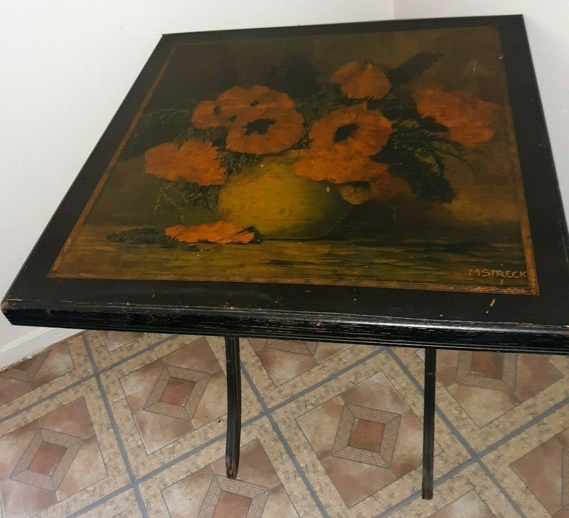 Vintage Bridge Table by Bridge Tables & Novelties, Inc. Lowell, Mass. gallery